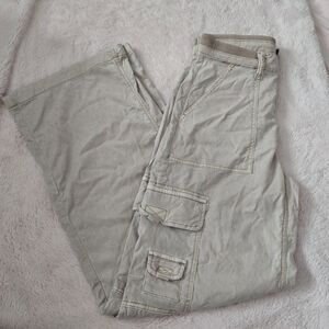 American Eagle Outfitters Tan Fargo Pants Size 2 Long